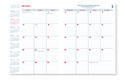 Refill Monthly 7X9 7/8 Planner